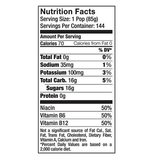All Sport Hydration Freezer Pops, Variety Pack 3 Ounce (Case of 144) - BHP Safety Products